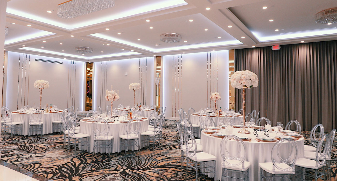 Weddings Fresno wedding venue with spacious reception hall